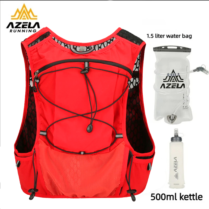 Reflective Jacket Running - Mochila de Hidratación Ligera y Transpirable