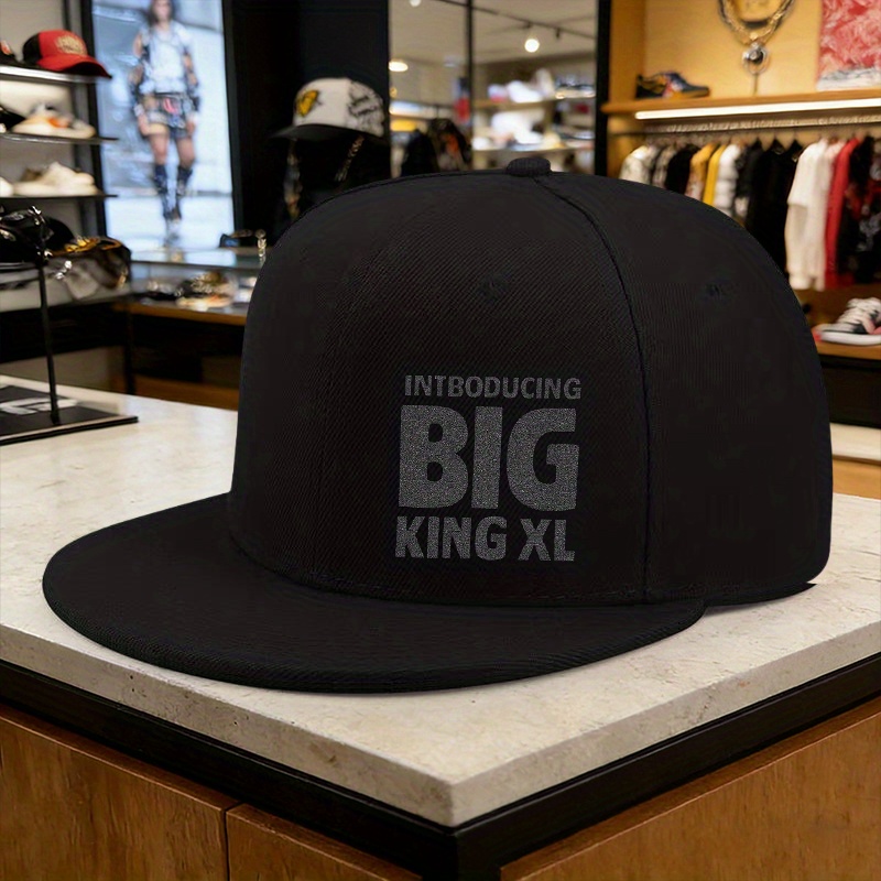 Street Fashion Essentials - Gorra de Hip-Hop con Estampado BIG