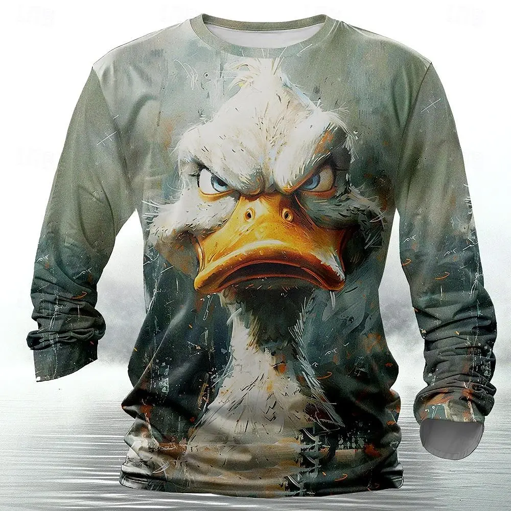 Street Summer Fashion - Divertida camiseta de manga larga para