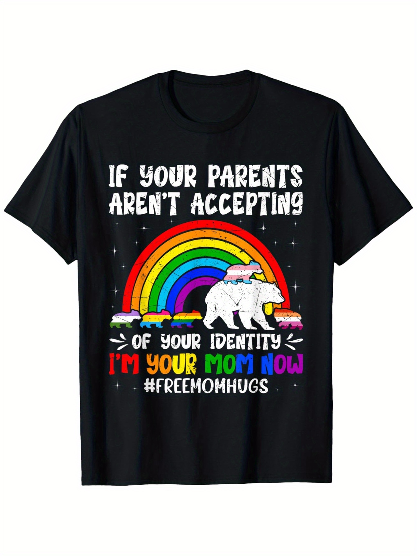 Street Fashion Now - Camiseta con la bandera LGBT con