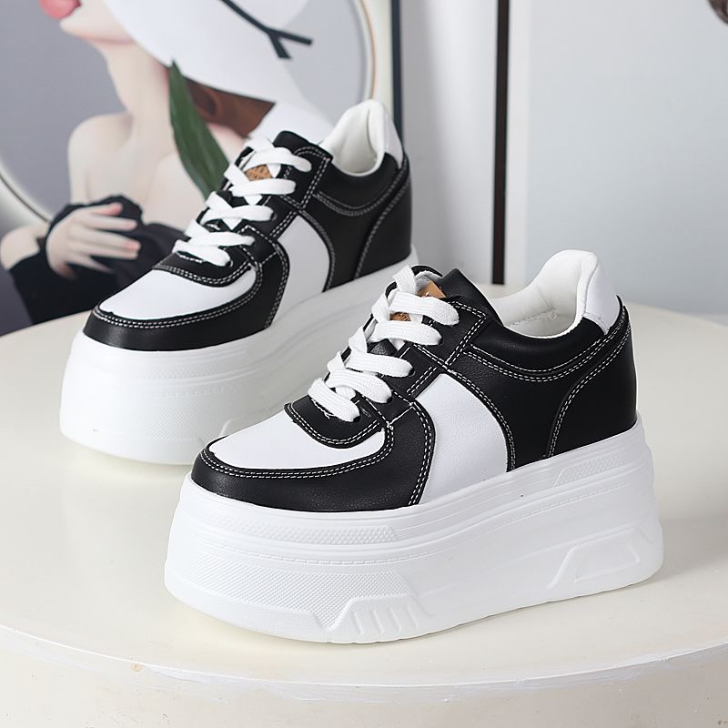 Chunky Sneaker Platform - Zapatos de Plataforma Alta para Mujer,