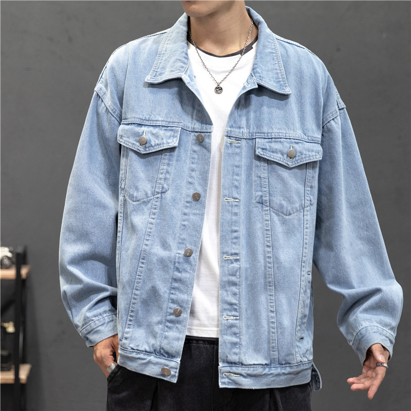 Chaqueta vaquera Vintage para  - Street Fashion Jacket Men reseña y precio