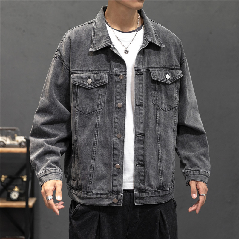 Chaqueta vaquera Vintage para  - Street Fashion Jacket Men reseña y precio