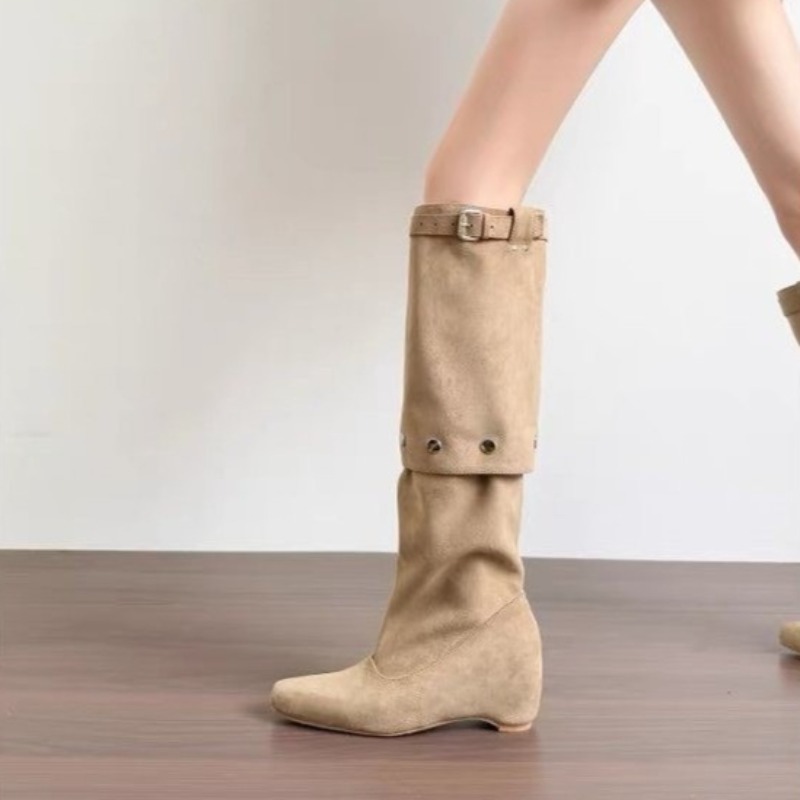 Botas de caña media con punta  - Street Fashion Style Youtube reseña y precio
