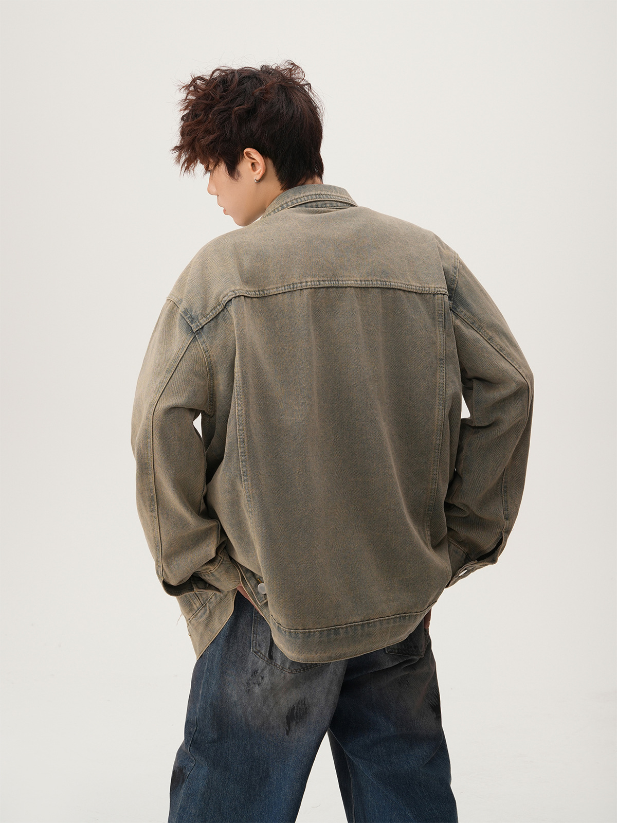 Chaqueta vaquera americana de  - Street Fashion Jacket Men reseña y precio