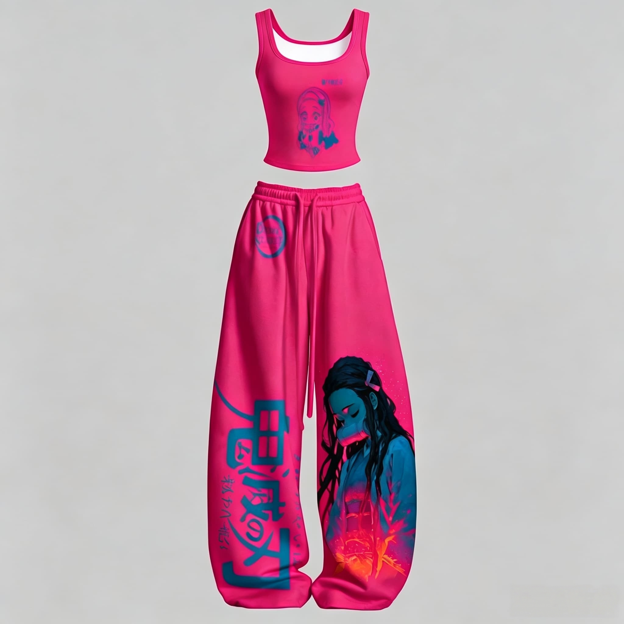 Conjunto de dos piezas con est - Street Fashion Hats reseña y precio