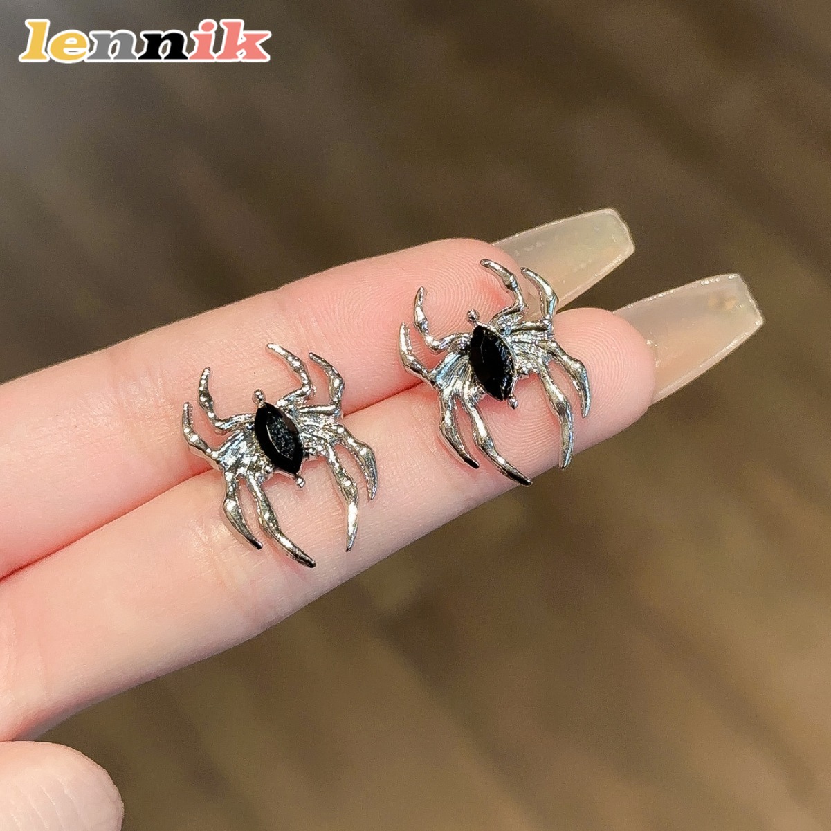 LENNIK Pendientes de araña úni - Street Fashion Now reseña y precio
