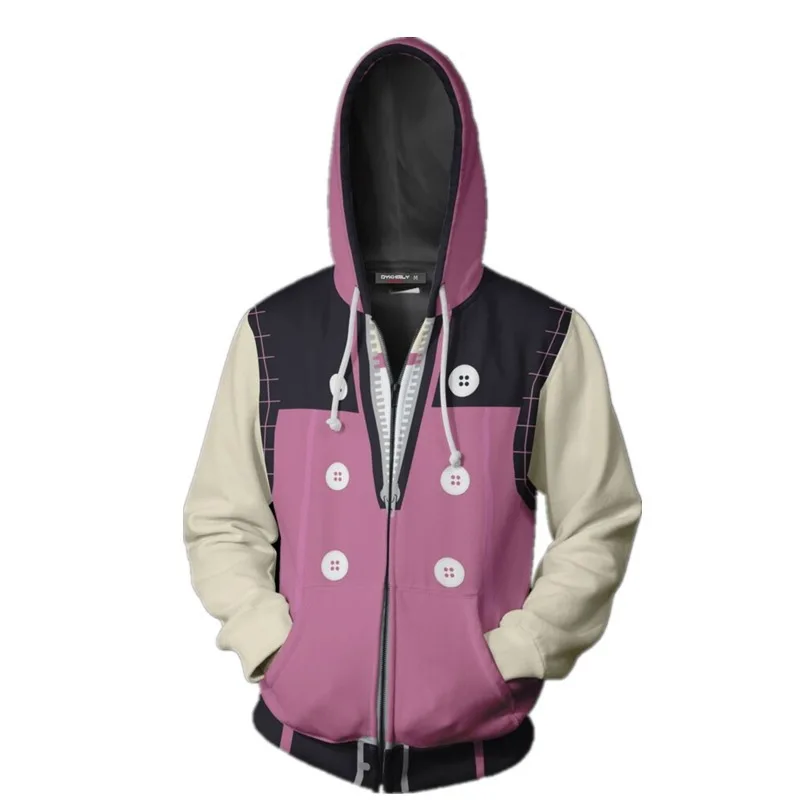 Kingdom Hearts Sudadera con ca - Street Fashion Jacket Men reseña y precio