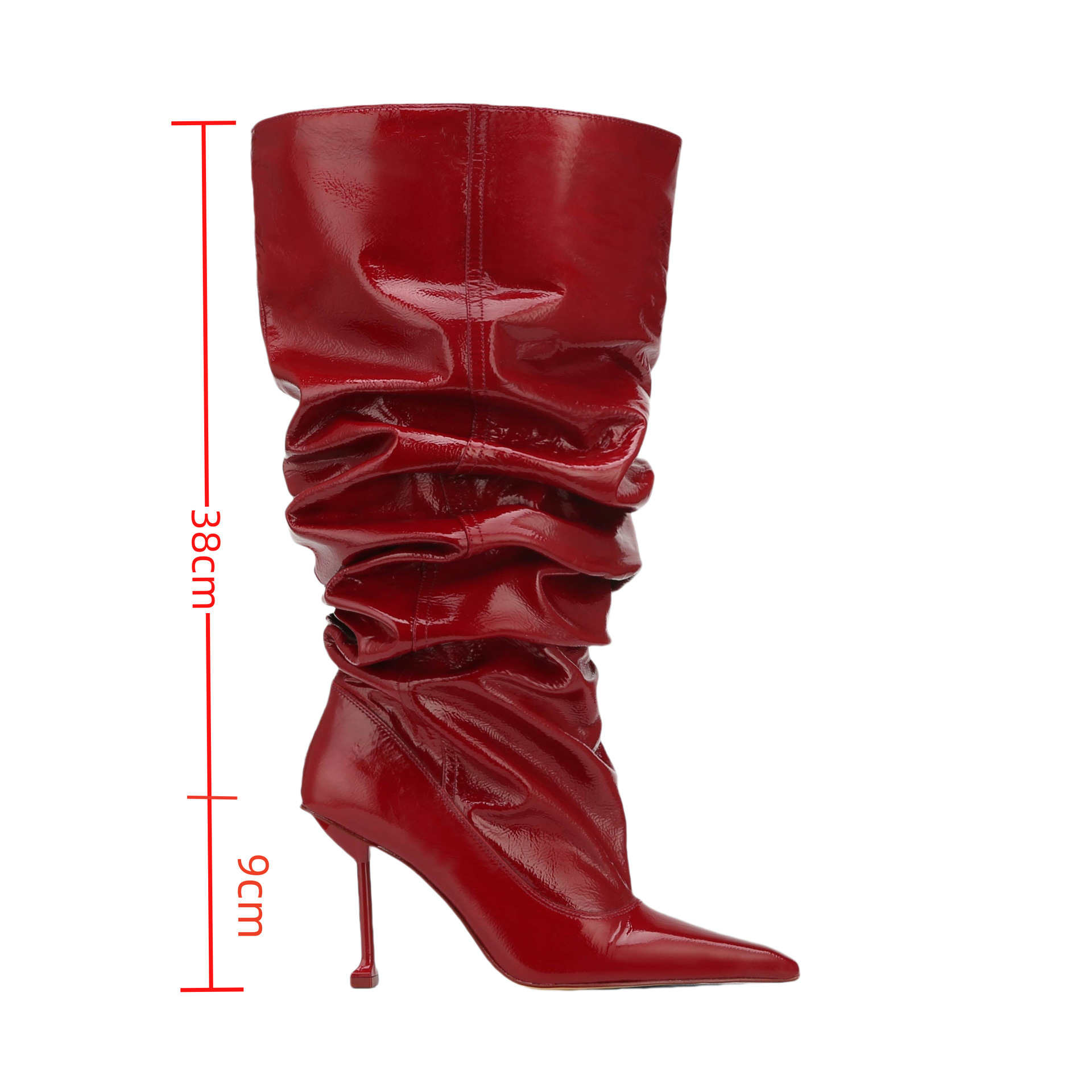 Botas hasta la rodilla holgada - Street Fashion Europe reseña y precio