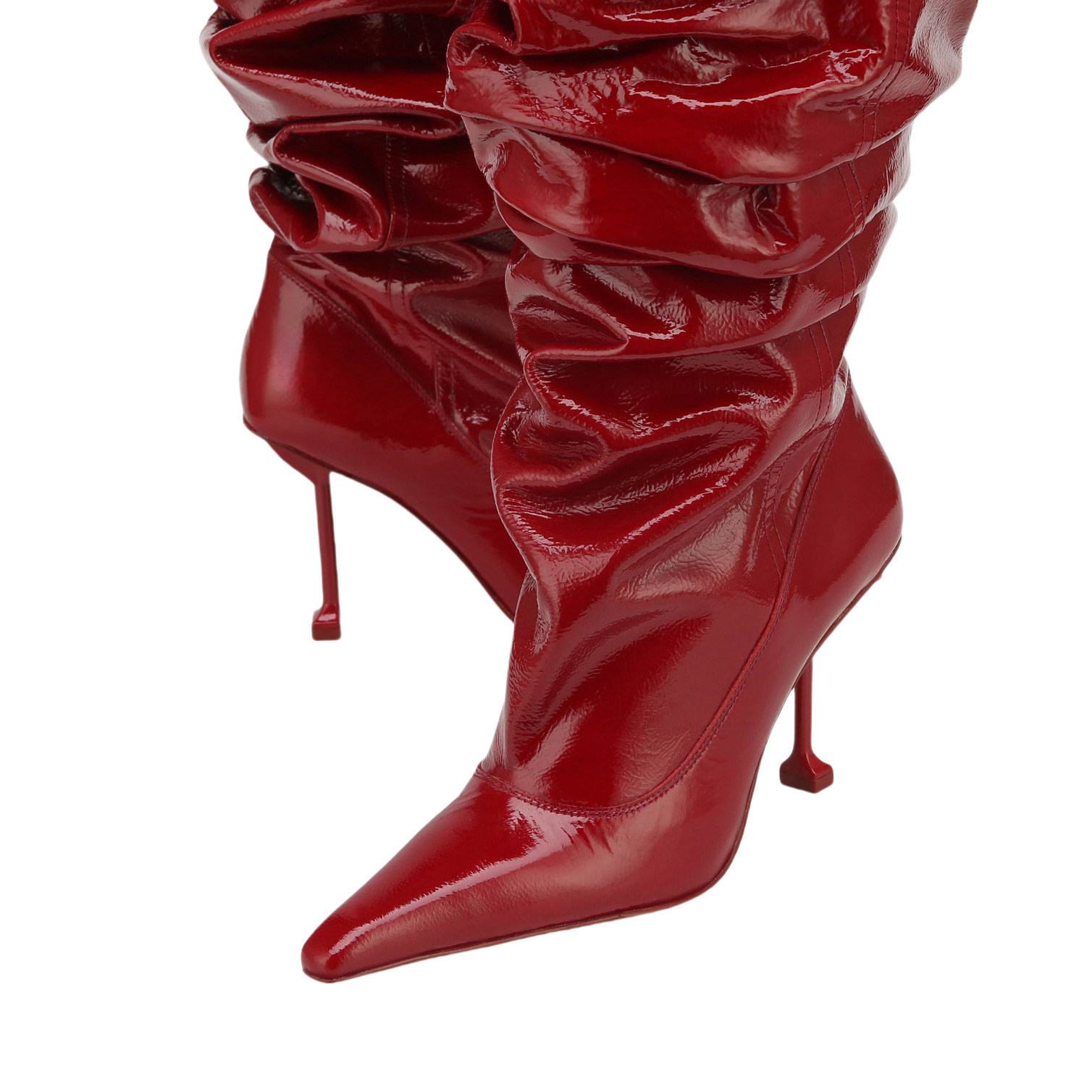 Botas hasta la rodilla holgada - Street Fashion Europe reseña y precio