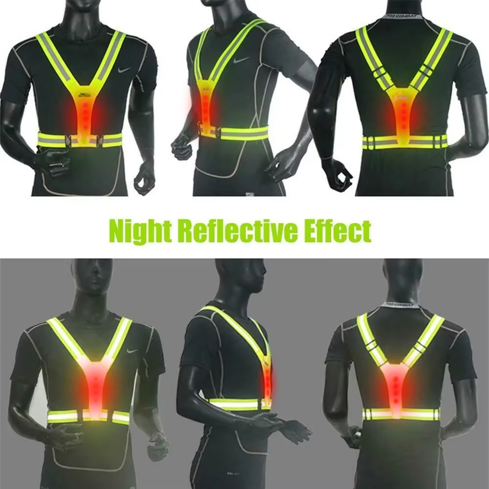 Chaleco LED para correr, corre - Reflective Jacket Running reseña y precio