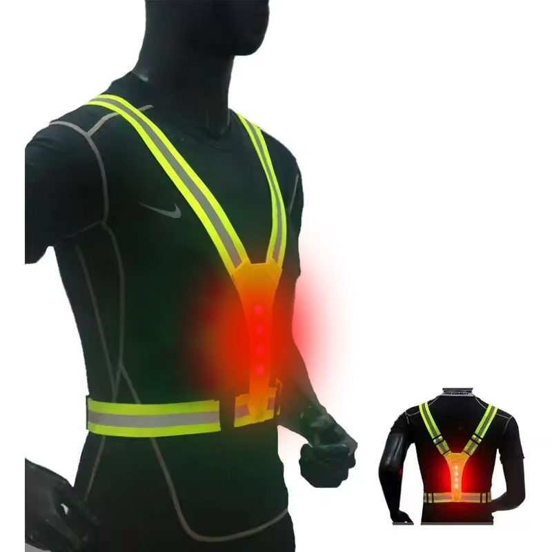 Chaleco LED para correr, corre - Reflective Jacket Running reseña y precio