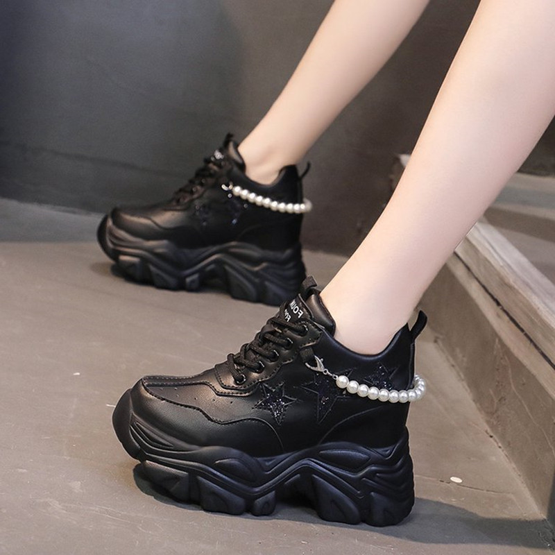 Zapatos de plataforma alta de  - Chunky Sneaker Platform reseña y precio