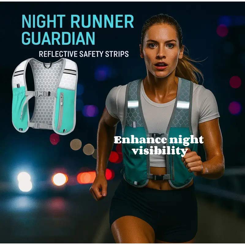 Chaleco Ligero para Correr con - Reflective Jacket Running reseña y precio