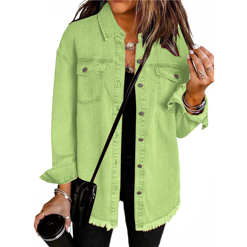 Camisa Chaqueta Vaquera Lavada - Street Fashion Europe reseña y precio
