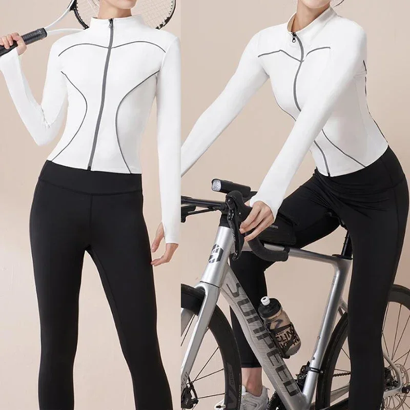 Chaqueta de yoga con rayas ref - Reflective Jacket Running reseña y precio