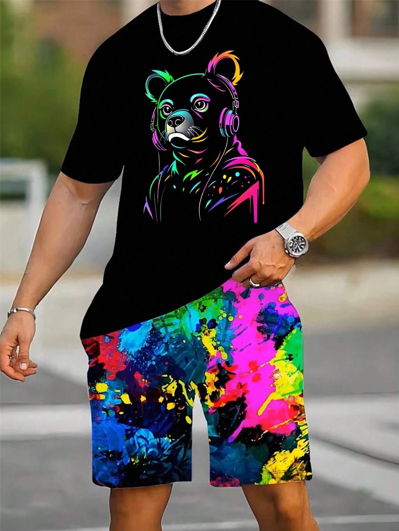 Conjunto de Pantalones Cortos  - Street Summer Fashion reseña y precio