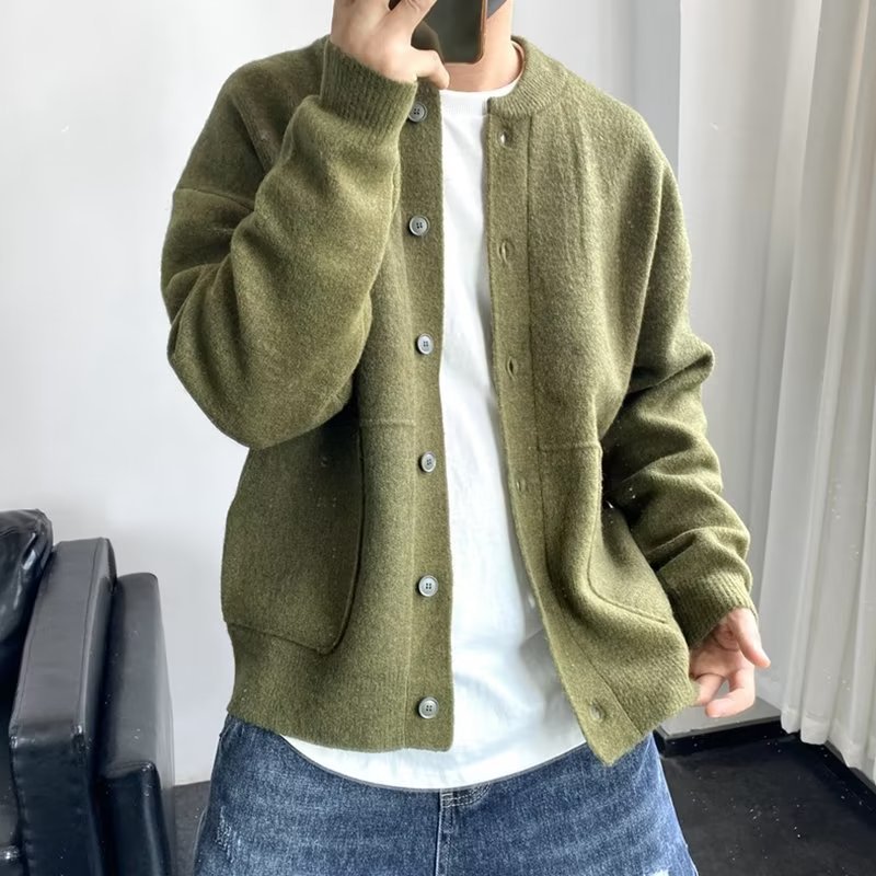 Suéter Grueso de Otoño Inviern - Street Fashion Jacket Men reseña y precio