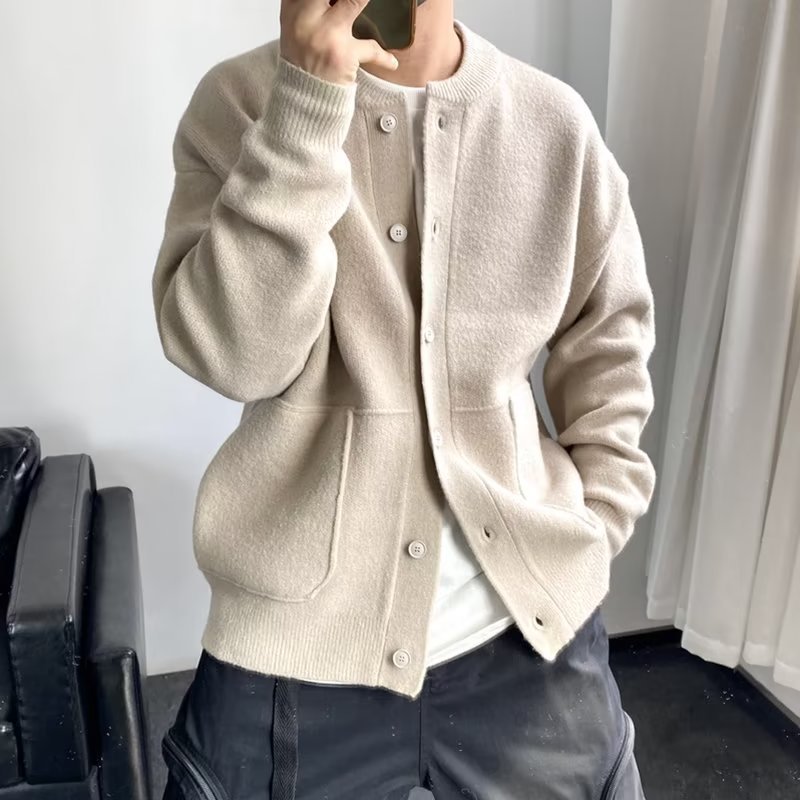 Suéter Grueso de Otoño Inviern - Street Fashion Jacket Men reseña y precio