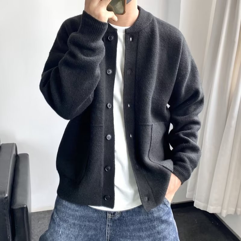 Suéter Grueso de Otoño Inviern - Street Fashion Jacket Men reseña y precio