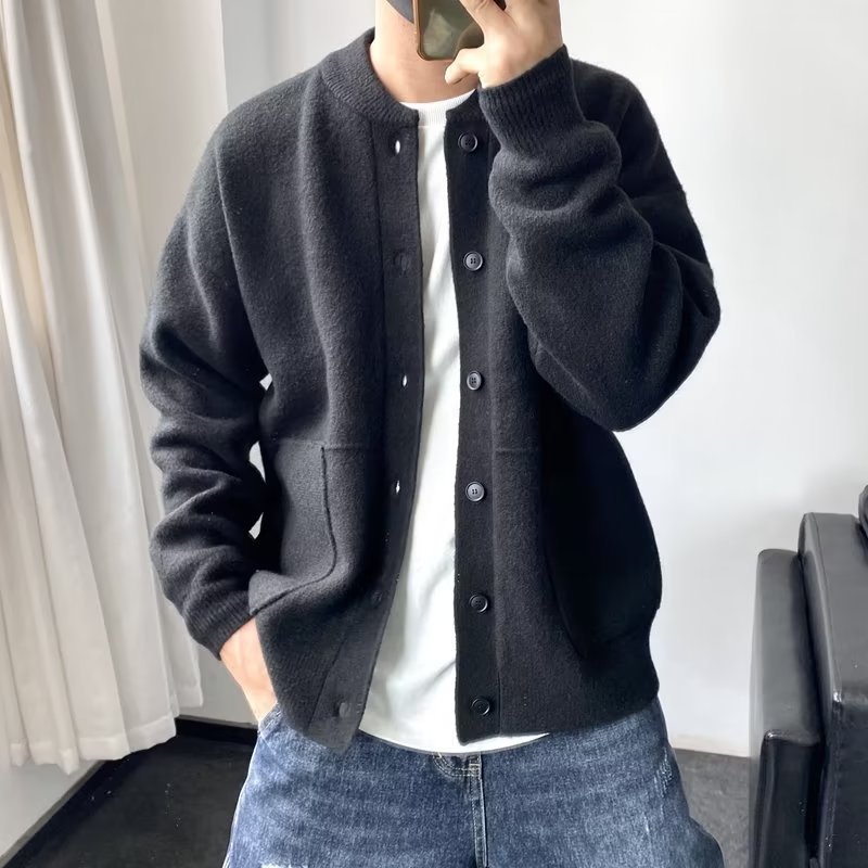 Suéter Grueso de Otoño Inviern - Street Fashion Jacket Men reseña y precio