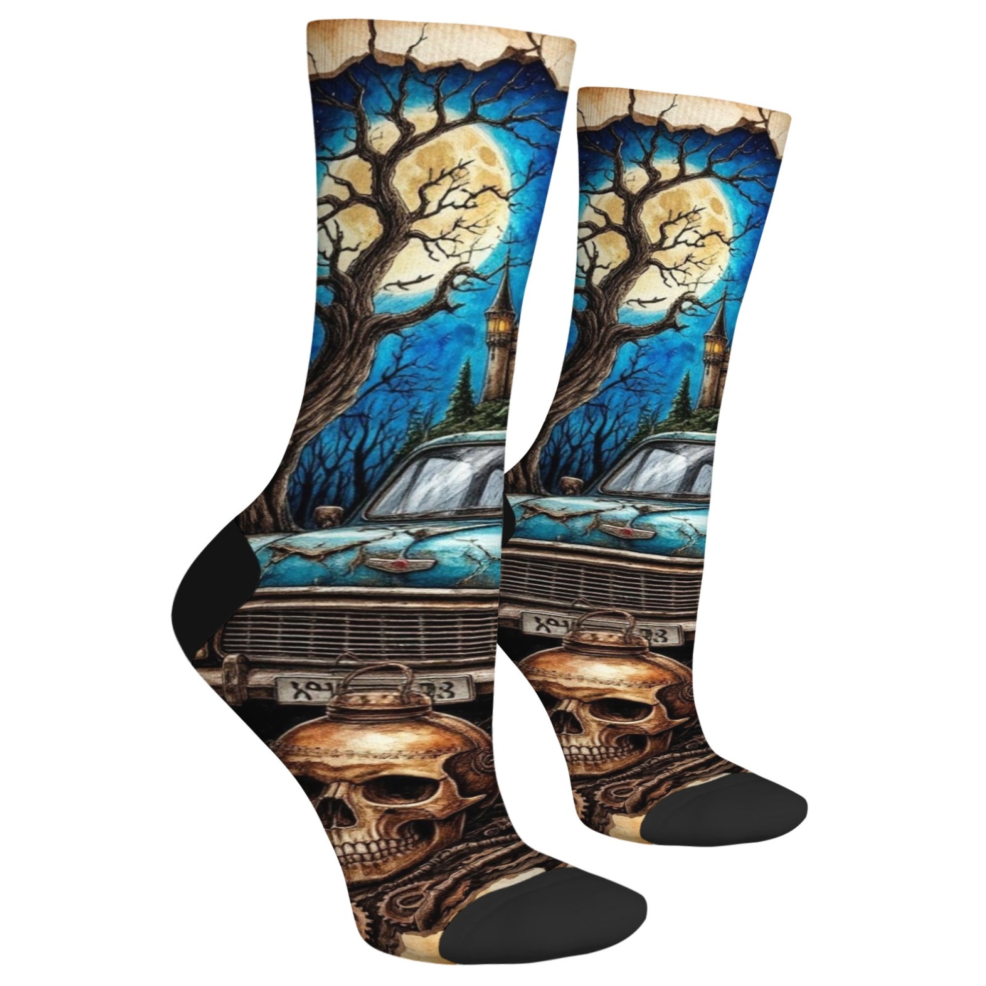 Calcetines nostálgicos con cal - Street Fashion Style Youtube reseña y precio